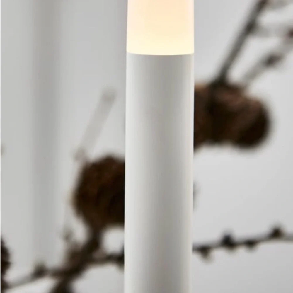 IKEA Green and White Holiday Candle Holder led light new Christmas decor